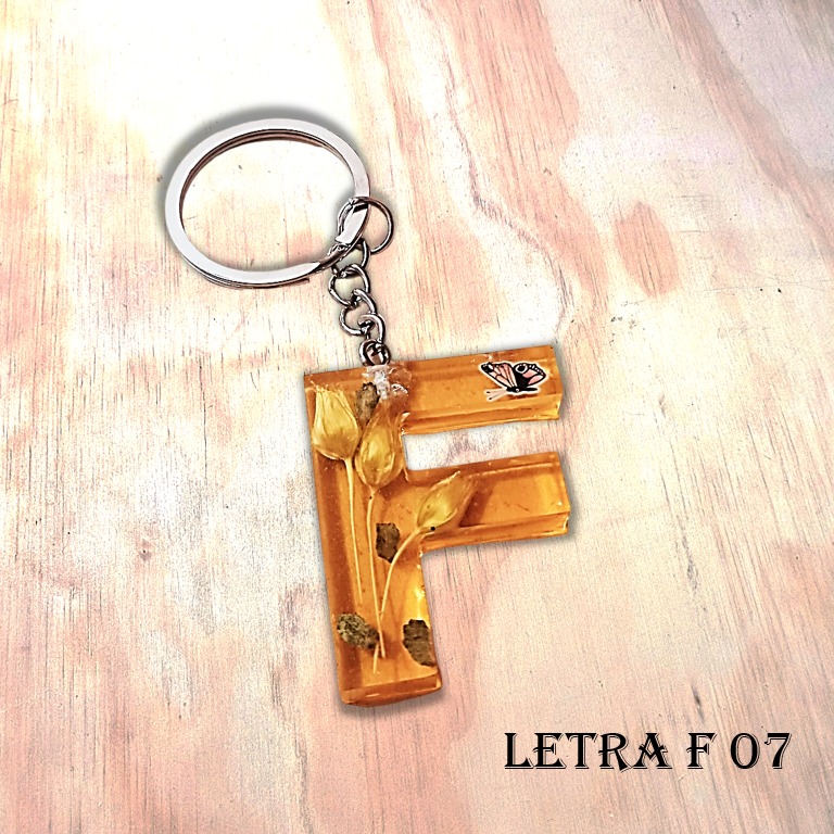 Llavero Resina Letra F - Imagen 5