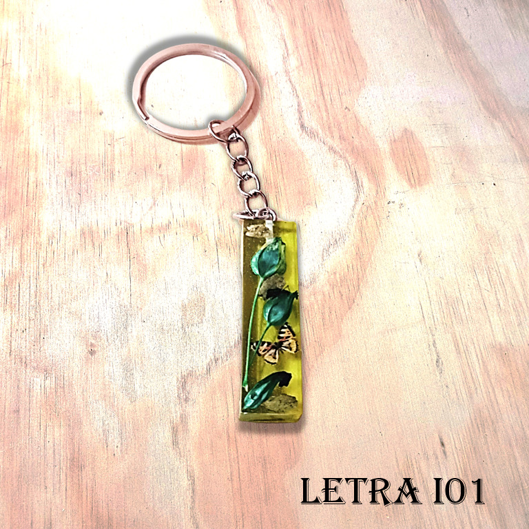 Llavero Resina Letra I - Imagen 2