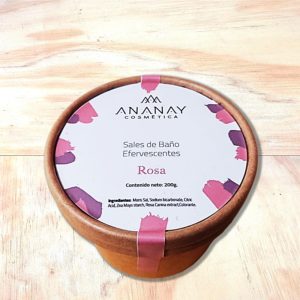 Sal de Baño Rosas