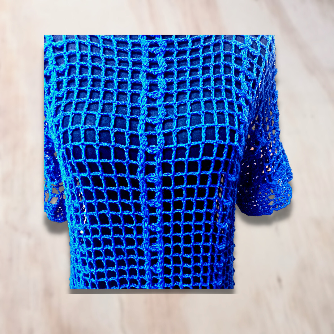 Blusa Calada Azul Rey - Imagen 3