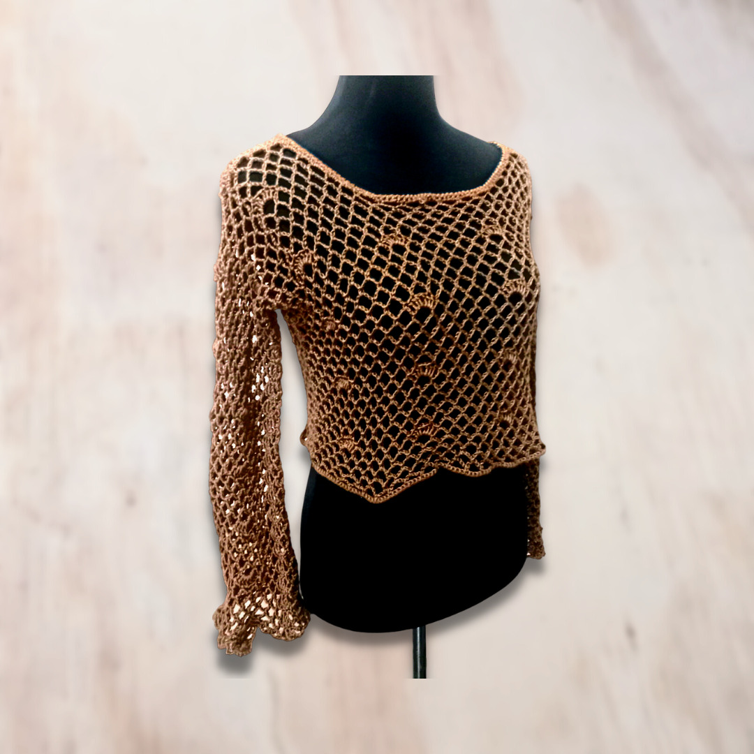 Crop Top Azabel Cafe - Imagen 2