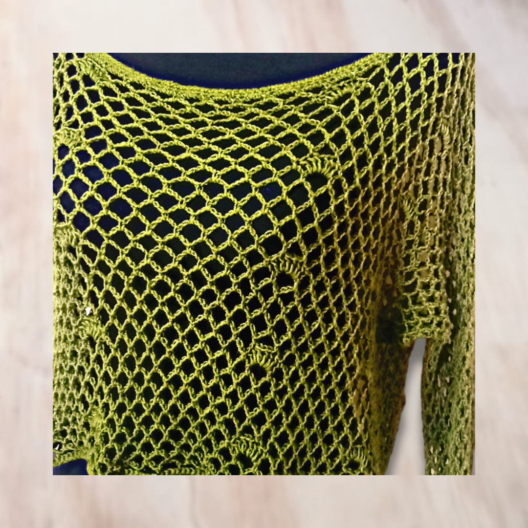 Crop Top Azabel Verde Pistacho - Imagen 3