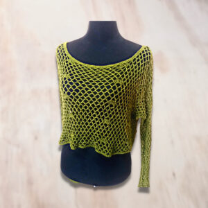Crop Top Azabel Verde Pistacho