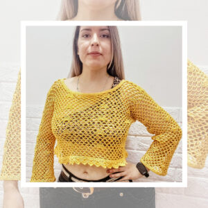 Crop Top Azabel Mostaza
