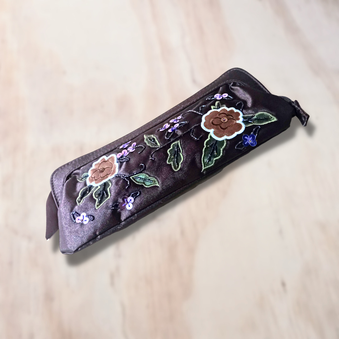 Cartera de mano Satinada
