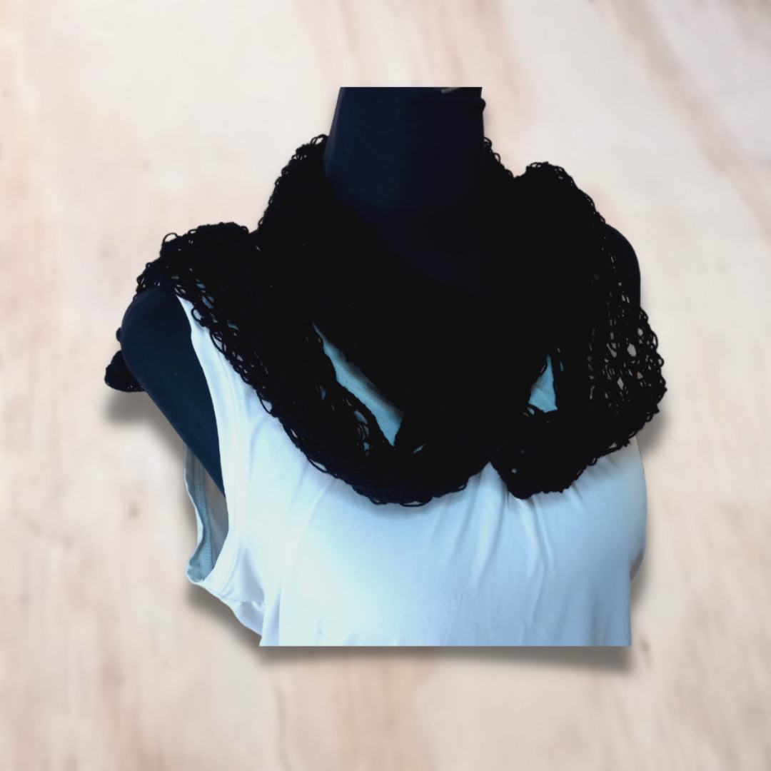 Echarpé Pabla Negro - Imagen 3